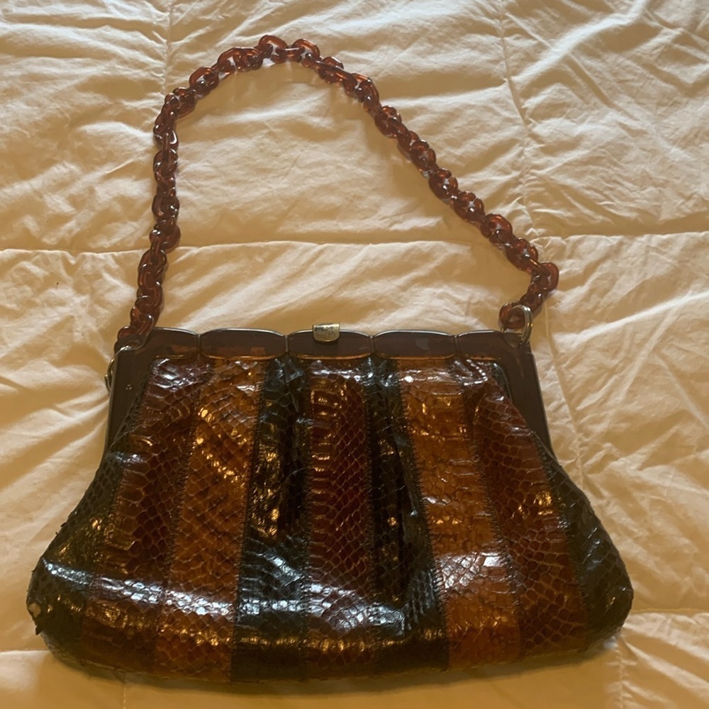 Vintage Crocodile Purse